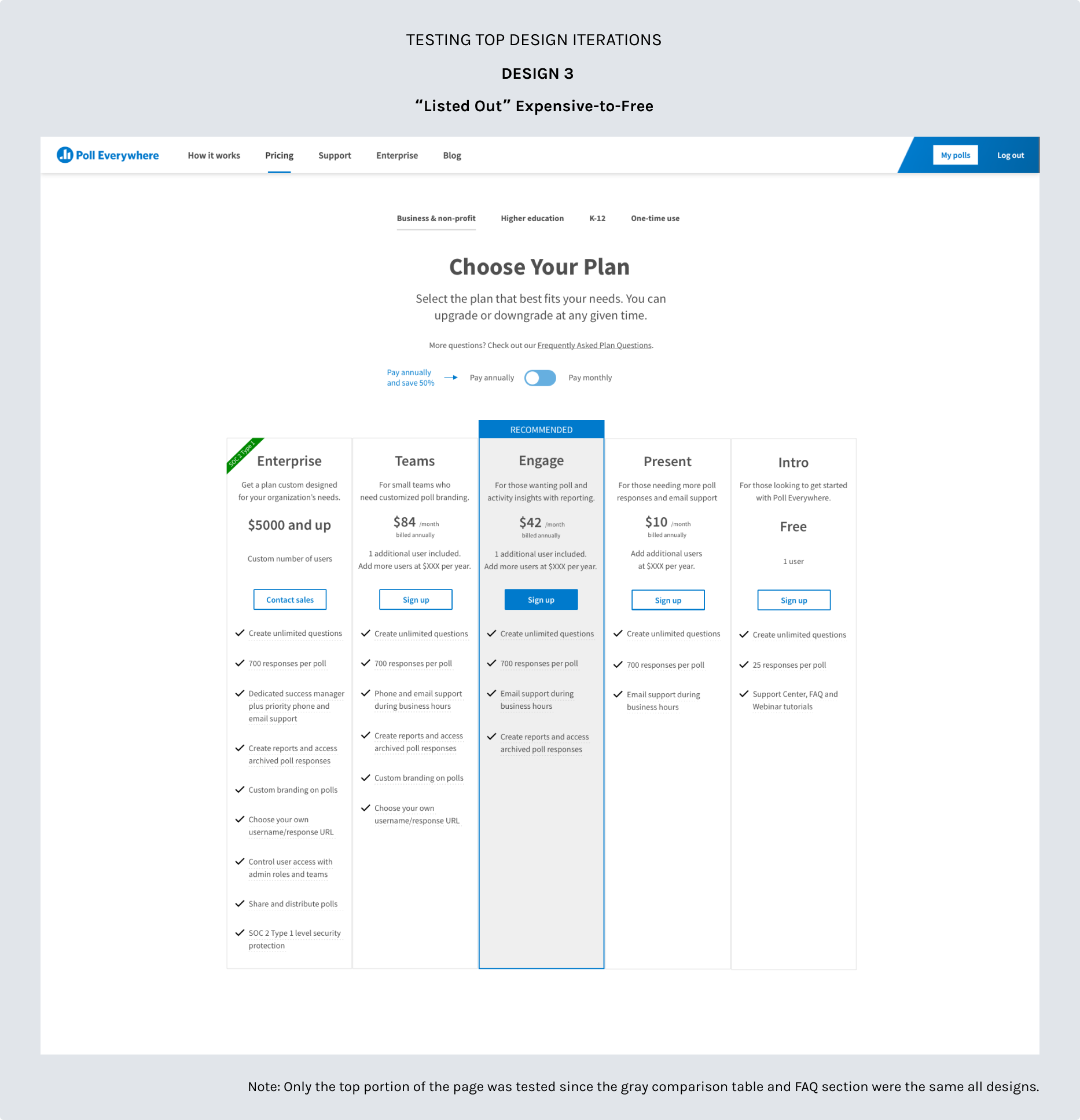 3 main user research insights